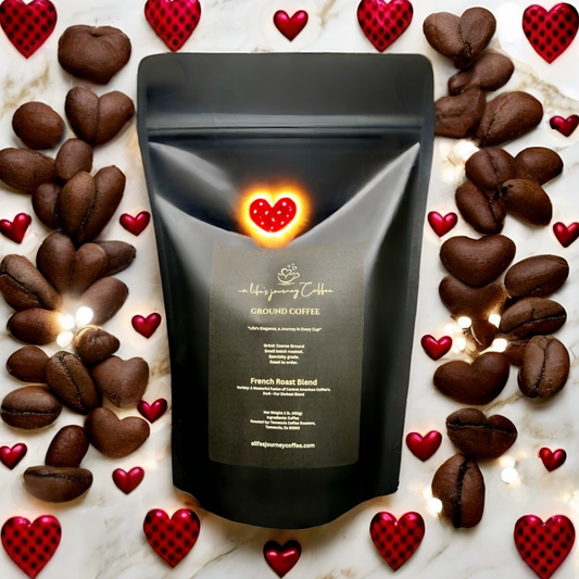 French Roast Noir: Specialty Grade Dark Roast Blended Coffee